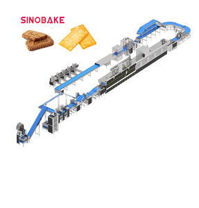 Ligne de production de biscuits souples et durs à haute capacité de Sinobake 