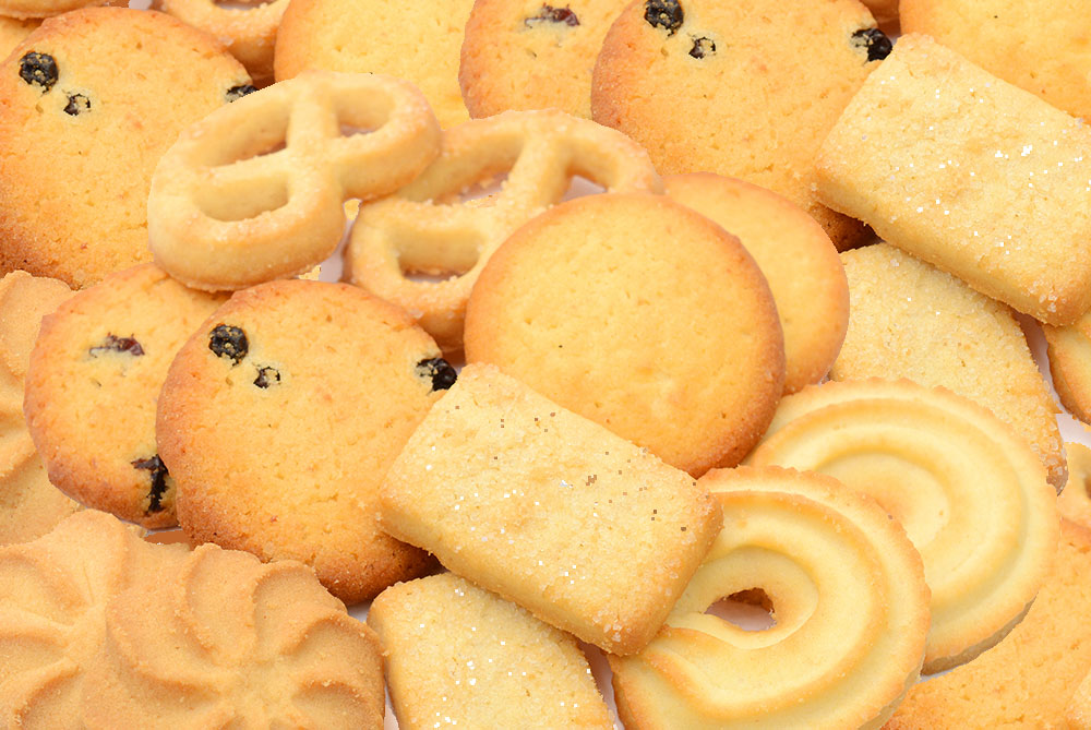 Biscuits à la machine à biscuits à biscuits coupés en fil 