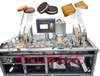 Machine de fabrication de biscuits à la machine à sandwich à une voie unique