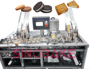 Sandwich électrique Sus304 Machine de fabrication de biscuits Sandwich